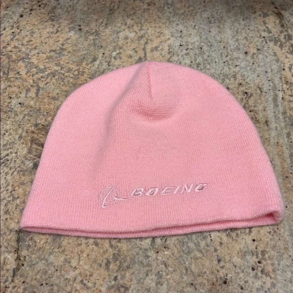 Boeing Pink Beanie